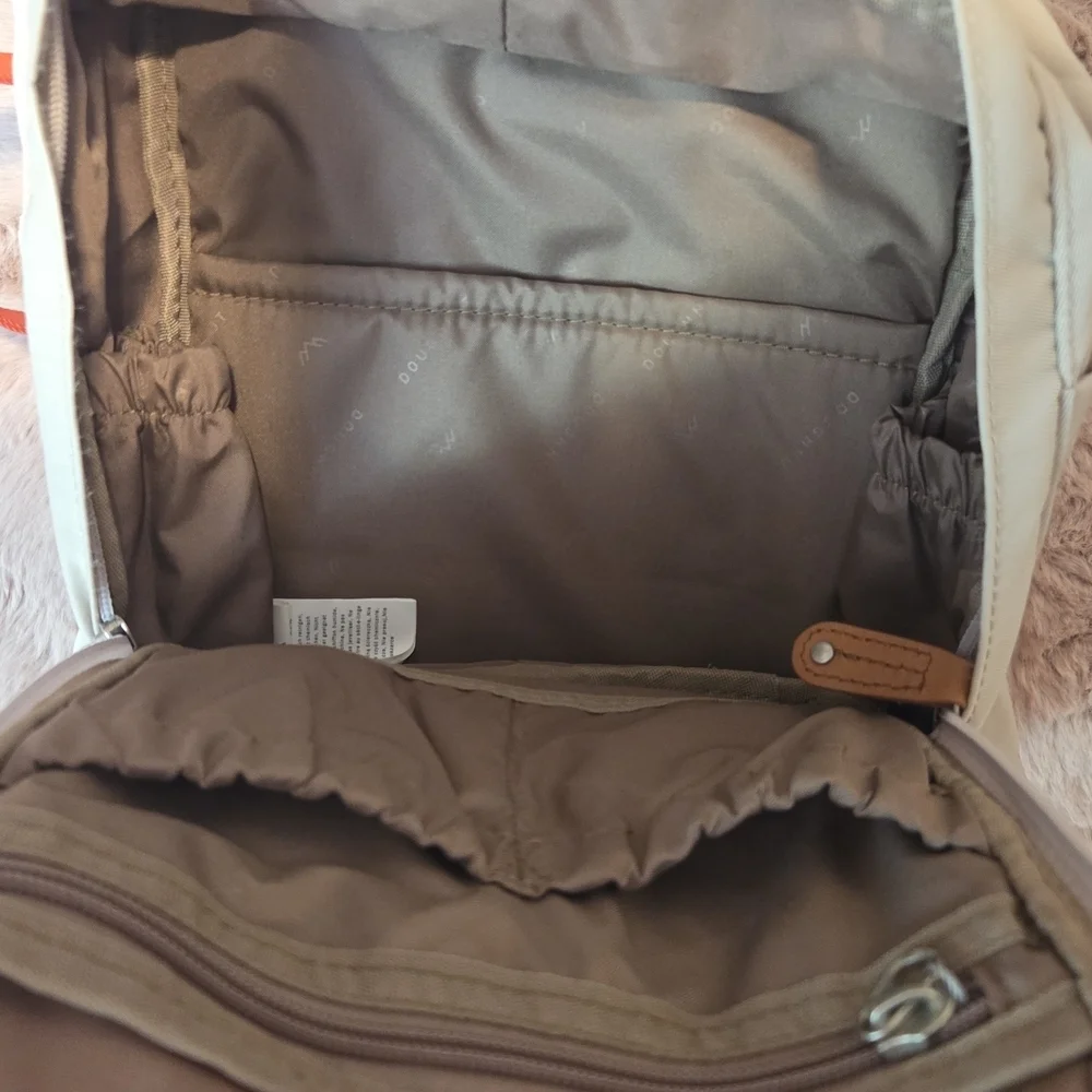 Kids Backpack - Coral and Cream